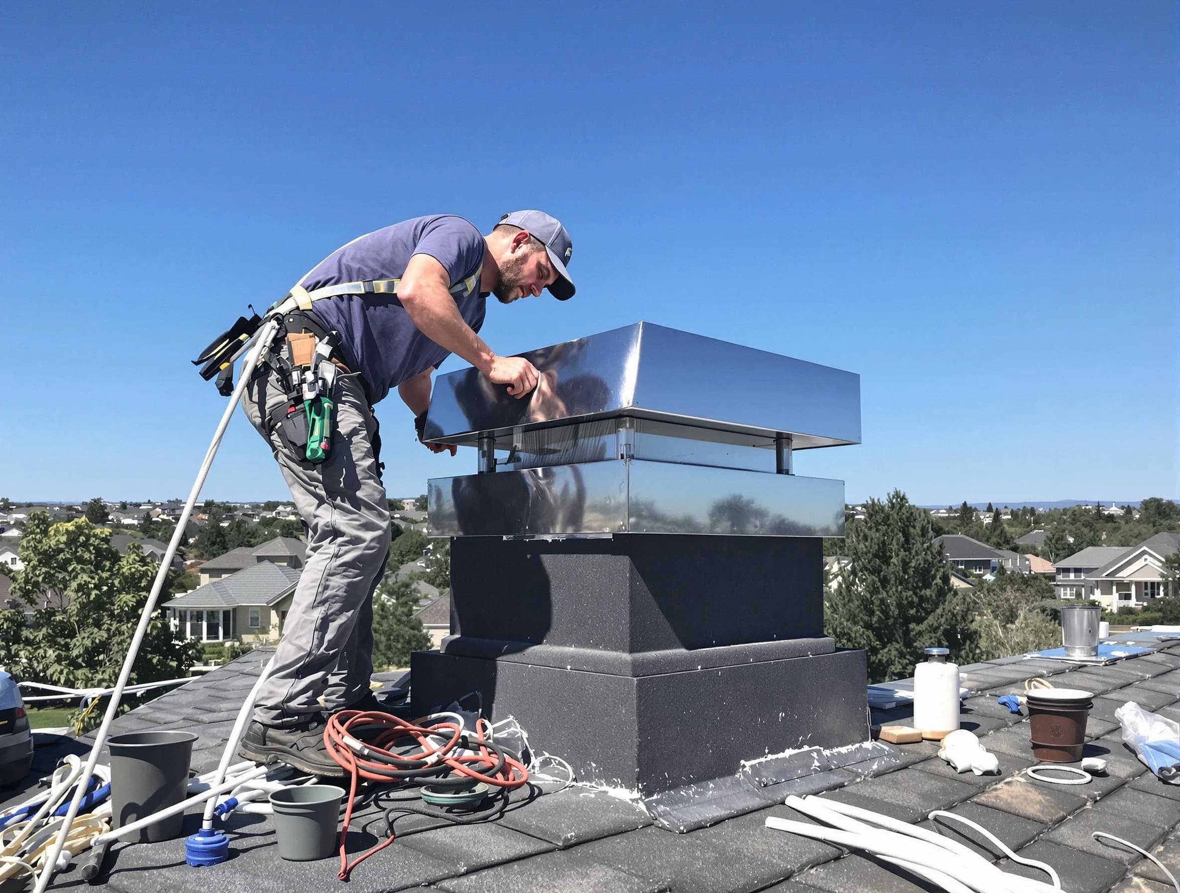 Chimney Cap Services service in Bernards, NJ